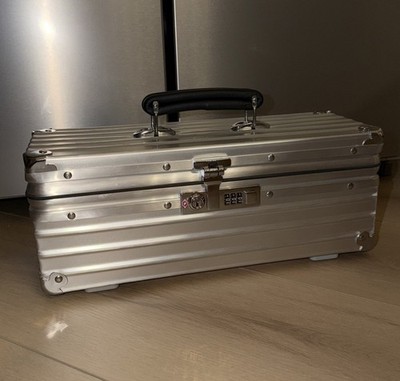RIMOWA Champagne Case Aluminum Attaché Hard Case