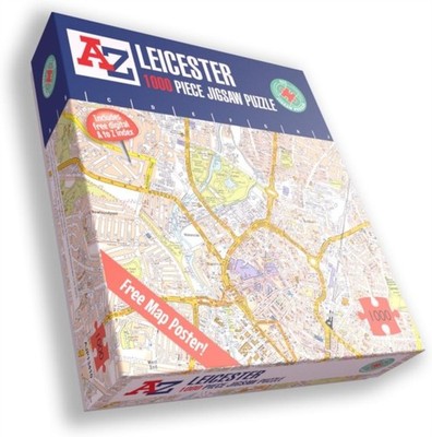 AZ Map of Leicester 5056318134109