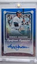 Reggie Jackson 2017 Donruss Significant Signatures Auto Yankees HOF 13/20