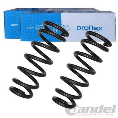 2X PROFLEX FAHRWERKSFEDERN HINTEN PASSEND FÜR TOYOTA AVENSIS LINKS+RECHTS |
