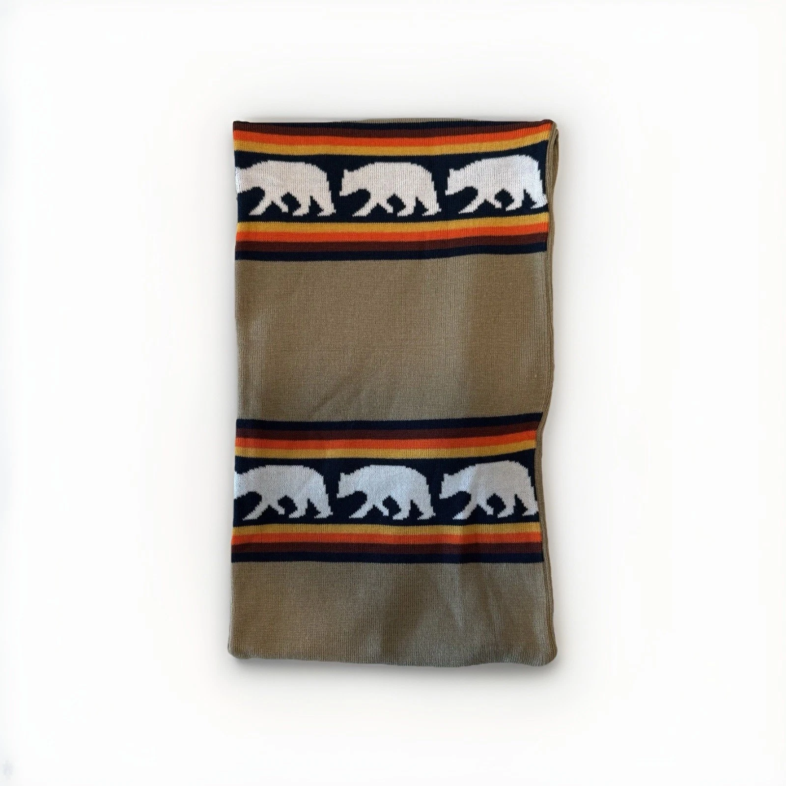 KAVU Bear print Arlo infinity wrap scarf one size. NWT Outdoor Camping Gorp
Opens in a new window or