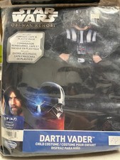 Star Wars Darth Vader Jazwares Costume Size S Child 4-7 Brand New