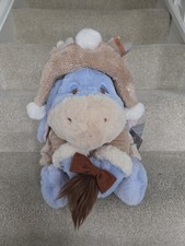Disney Store Eeyore Winter Plush. Winnie the Pooh Medium Soft Toy. New With Tag.