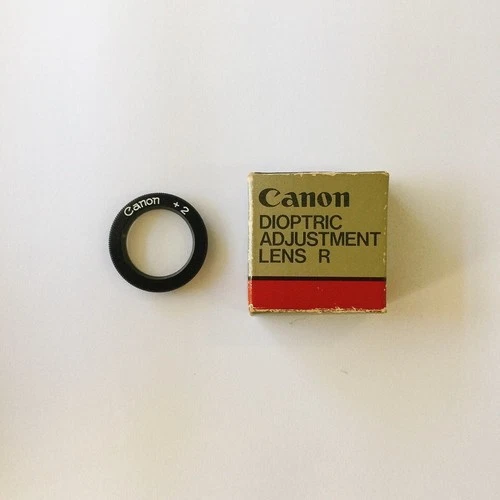 Canon +2.0 Dioptric Adjustment Lens R correctly diopter for F-1 F-1N F1 eyepiece