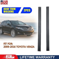 New 2pcs Roof Drip Molding Trim Leftright For 2009-2016 Toyota Venza 755560t020 New 2pcs Roof Drip Molding Trim Leftright For 2009-2016 Toyota Venza 755560t020