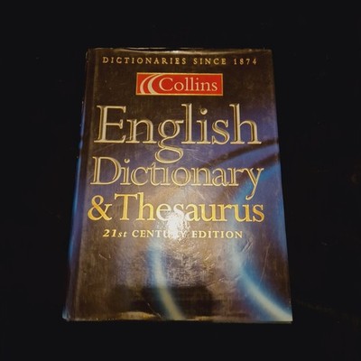Collins English Dictionary & Thesaurus 21st Century Edition Hardback