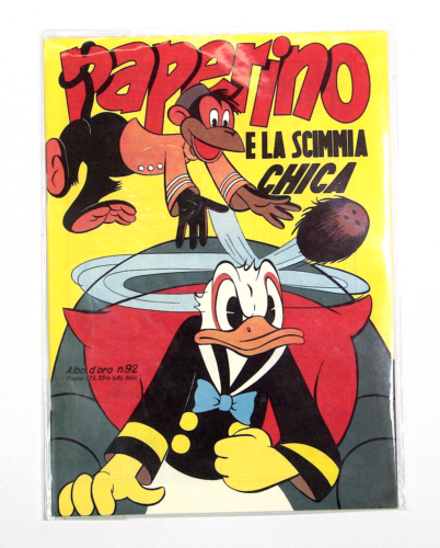 Paperino e La Scimmia Chica Fumetto da Collezione Walt Disney Albo d'Oro n. 92 - Foto 1 di 24