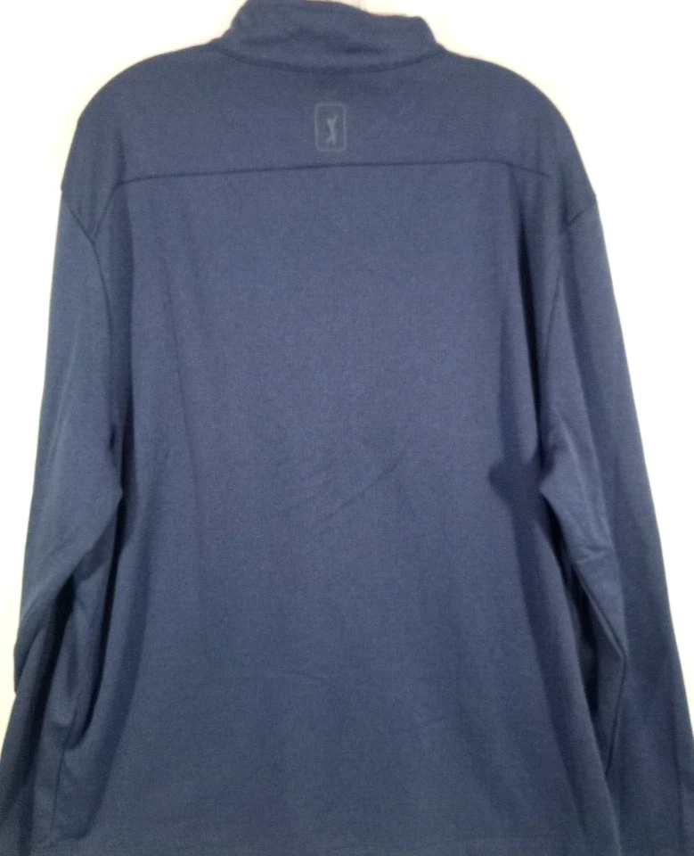 PGA Tour-Sudadera Pullover Performance Manga Larga Hombre-XL Extra Grande-Azul Foto 4 de 4