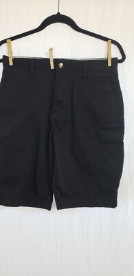 Short Homme VOLCOM Corpo Class - Surf/Skate - Taille 28 - Noir - Devant Plat - Coton 100% - Occasion Très Bon État
