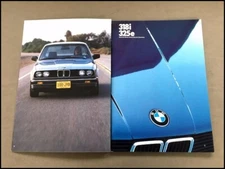 1985 BMW 318i 325e E30 30-page Original Car Sales Brochure Catalog