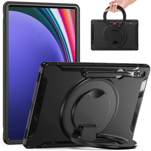 Shockproof Heavy Duty Handle Stand Case Cover for Samsung Tab S8 Ultra/S9 Ultra - Picture 2 of 14
