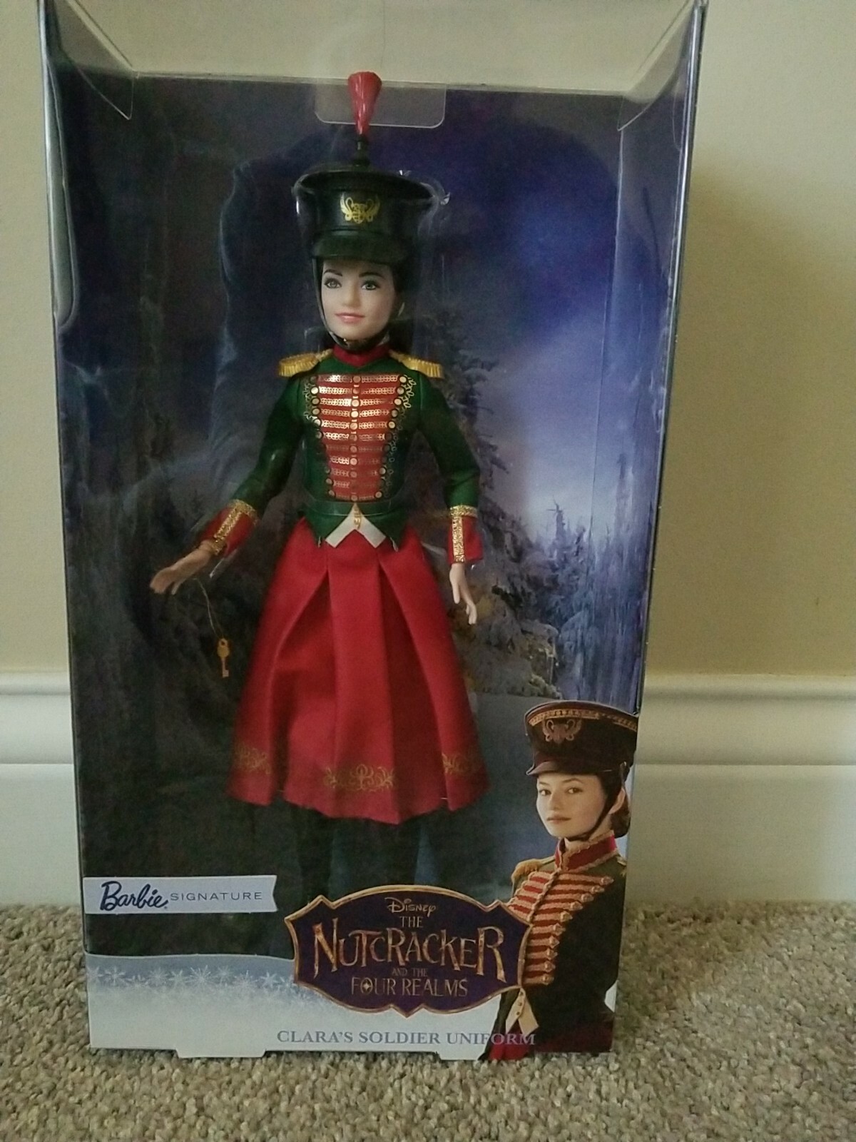 Barbie Signature Doll Nutcracker and the Four Realms Clara's Soldier Uniform NIB