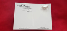2008 Dressmaker Details Couture Barbie Convention Postcard w/ Pearl White Heels