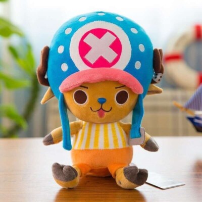Anime One Piece Tony Tony Chopper Plush Stuffed Toy Doll Reindeer Gift 25cm