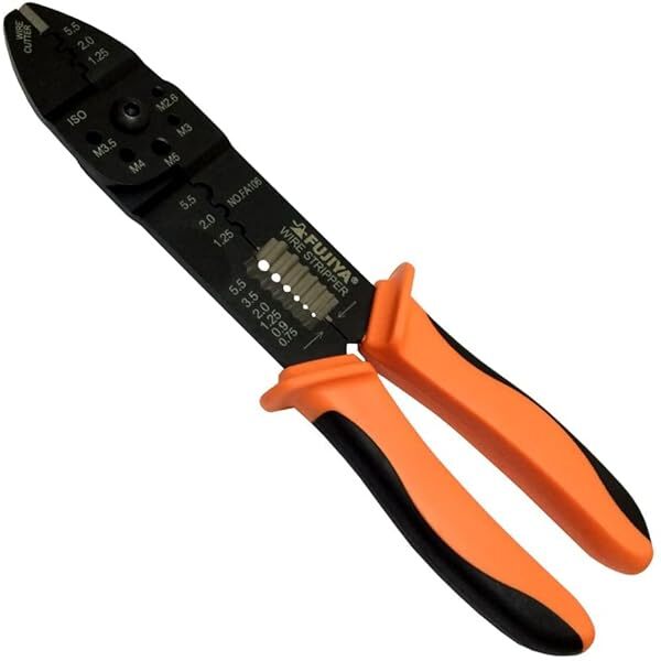 FUJIYA Crimping Pliers for Faston & Non-insulated Terminal 240mm FA106 FA 10 JP