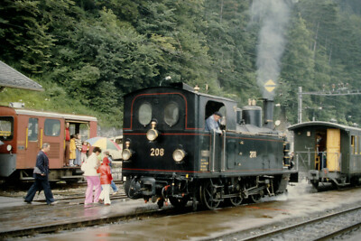 DIA 208 alte Dampflokomotive Nachlass B. Amende M-W8-5