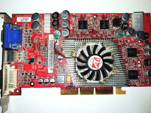 ATI Radeon 9800 Pro AGP 128mb Graphics Card (Read Description) FOR PARTS ONLY - Afbeelding 1 van 6