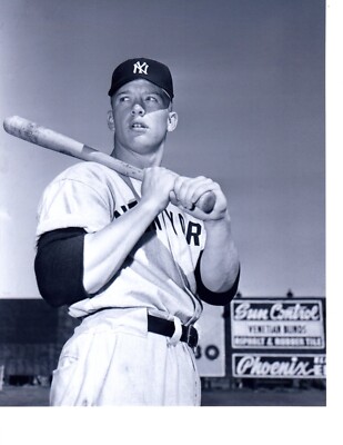 MICKEY MANTLE NEW YORK YANKEES 8x10 PHOTO BASEBALL HOF USA MLB | eBay