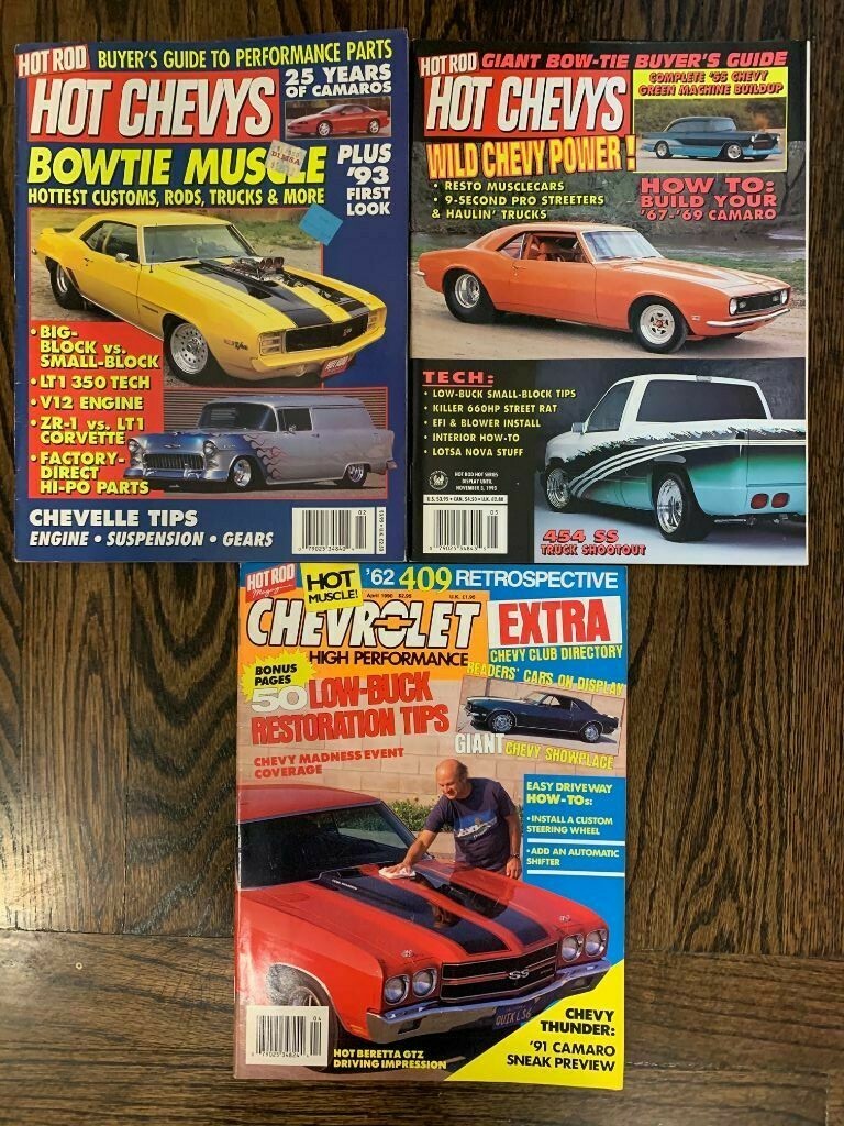 コレクティブルズ ホットロッドマガジン３種セット Hot Rod Magazine Lot of 3 (three) 1990s | eBay