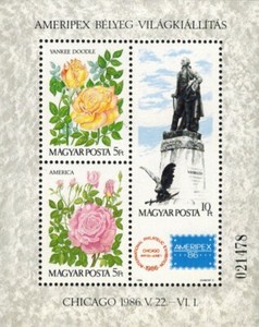 SPECIAL LOT Hungary - SC# 2987 - Ameripex Flowers - Lot of 36 S/S - MNH