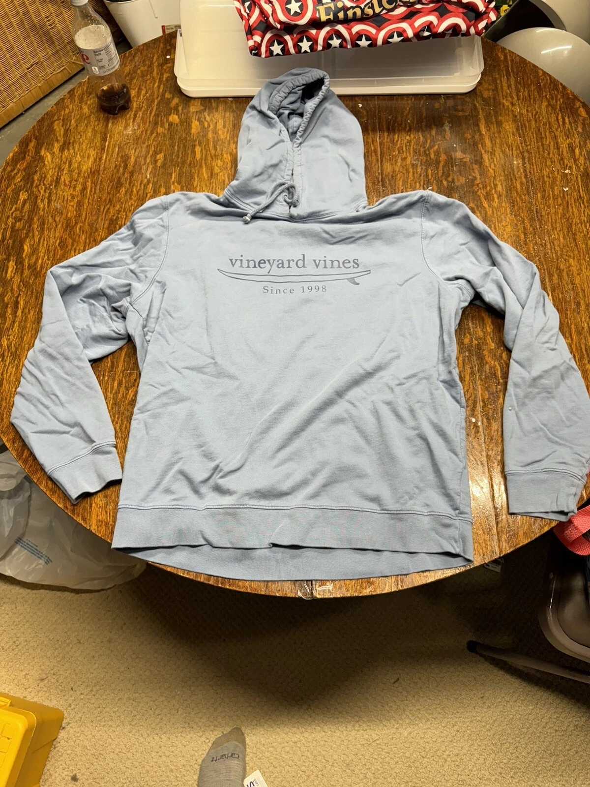Vineyard Vines Hoodie Long Sleeve Surfboard Men’s Size Medium