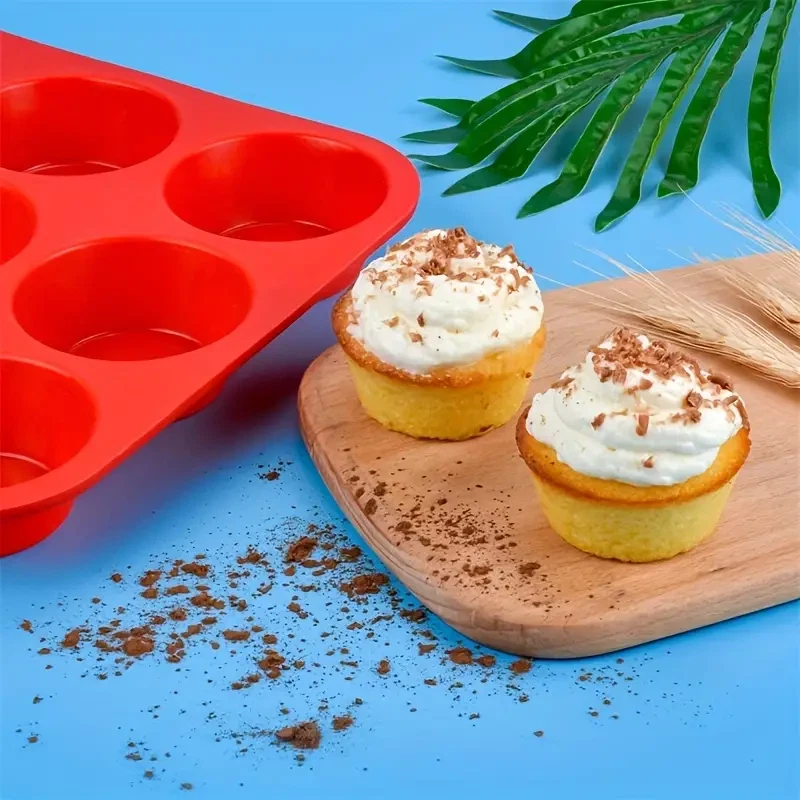 24 Muffin Backform Muffinform Cup Cake Kuchen Silikonform 2x12er Set BPA Frei - Bild 4 von 4