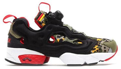 Reebok Instapump Fury X GTX Gore-Tex Cushioned Black Athletic