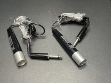2 Vintage PIEZO Dynamic Microphone 1 Looks Good, 1 Wire Issue Made In Japan