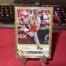 2022 Update Base Steven Matz Gold Parallel /2022 St. Louis Cardinals TA107