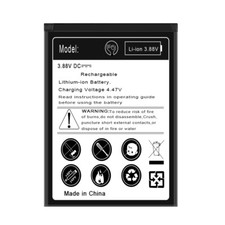 Long Life 1700mAh Substitutable Grade A Li ion Battery for ZTE Cymbal 2 Z2335CA