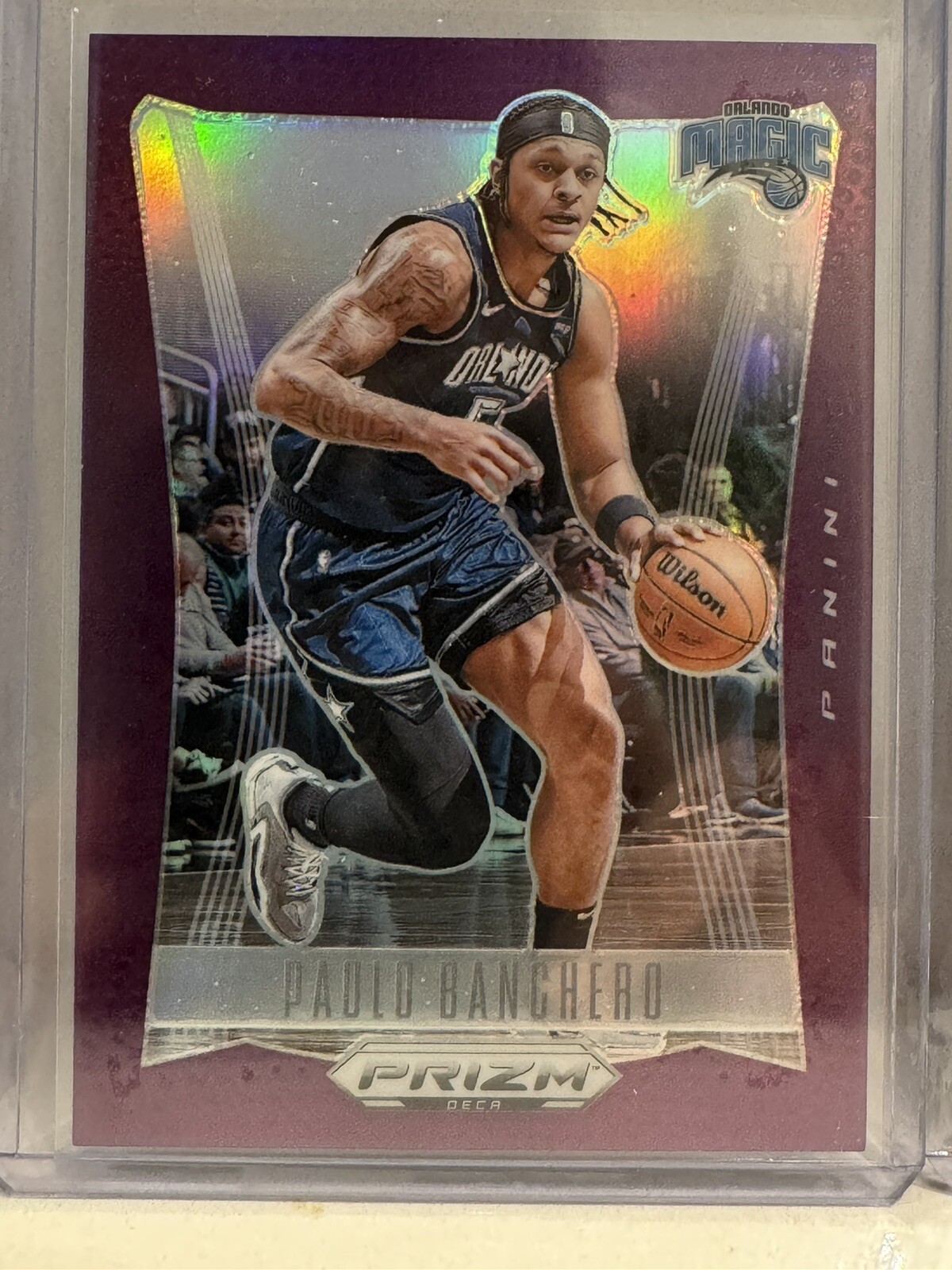 2023-24 Panini Prizm Deca Paolo Banchero Purple  SP /99 Orlando Magic 📈🔥
