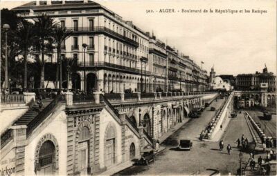 Alger - ALGER BOULEVARD DE LA REPUBLIQUE (EDIT GAL DE FRANCE