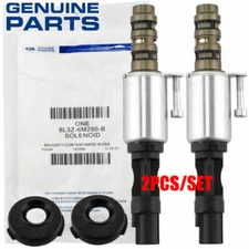 2pcs Genuine VCT Camshaft Timing Solenoid Valve For 04-10 Ford F-150 Expedition
