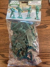 LOD Enterprises Plastic Figures Robin Hood's Men Outlaws Sherwood Forest LOD006