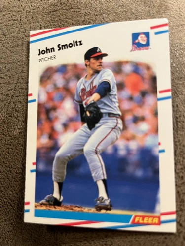 1988 Fleer Update John Smoltz Rookie U-74