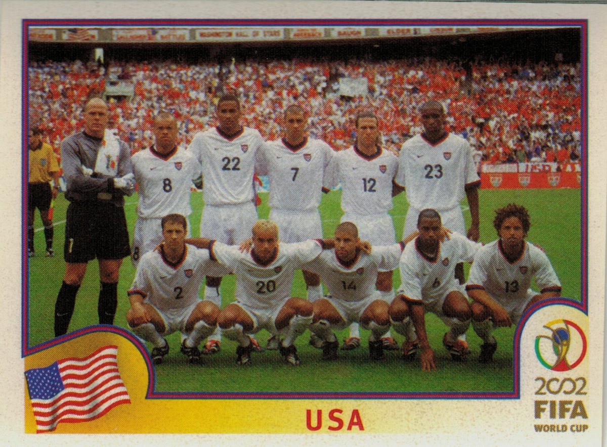 Brazil 2002 Panini FIFA World Cup Korea Japan #277 United States