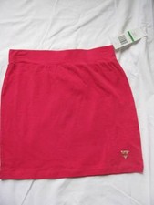 Guess Girls Red Cotton Little Skirt Size 14 New Girls