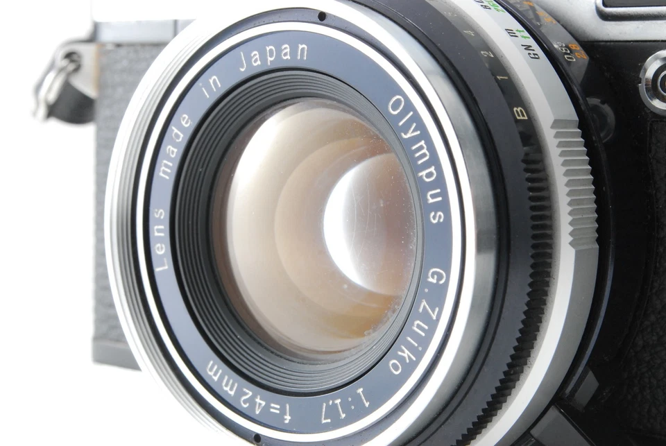 Meter Works [NEAR MINT＋] OLYMPUS 35 SP Rangefinder G.ZUIKO 42mm f/1.7 From JAPAN - Image 4 of 4