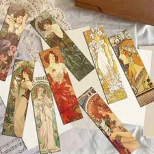 Vintage Women Bookmark Set - 5 Pack Random Pick - 1.5" x 6"