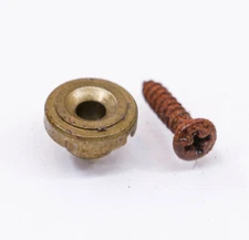 AGP ™ - Telecaster ® - Relic Aged Nickel Vintage Round String Tree and Screw