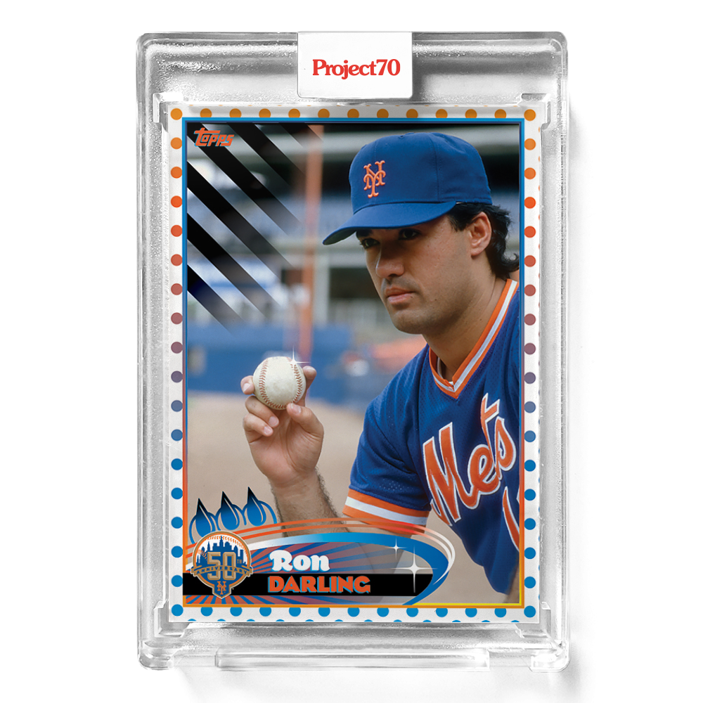 2021 Topps Project 70~2012 Ron Darling #427~ By Claw Money