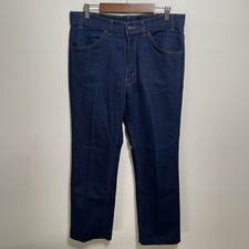 80s Vintage Levi's Black Tab Jeans w/ Skosh More Comfort 35x28.5 USA Made