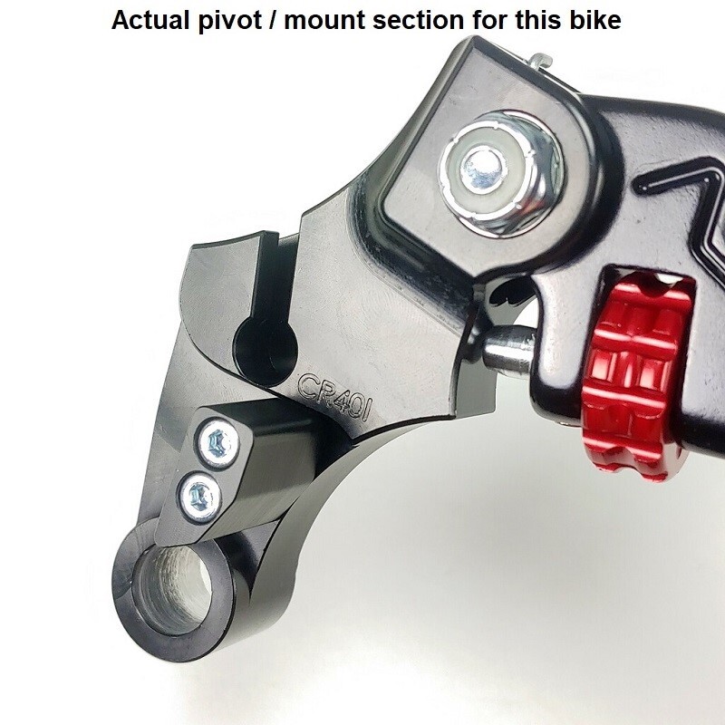 Honda CBR1000RR Fireblade 20202022 ASV C5 Short Clutch Lever Black