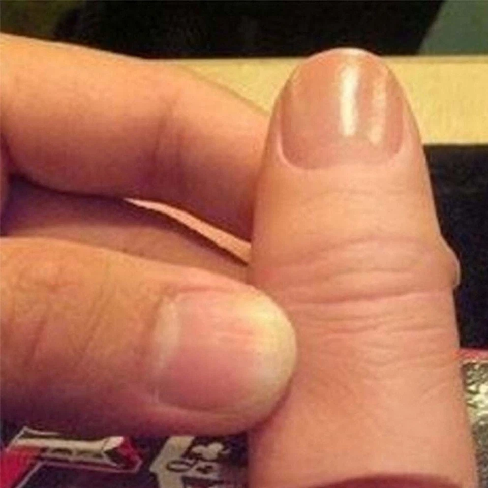 2stk Zauber Finger Daumen Zauberfinger Magic Magie Zaubertrick Daumenspitze S/L - Bild 2 von 4