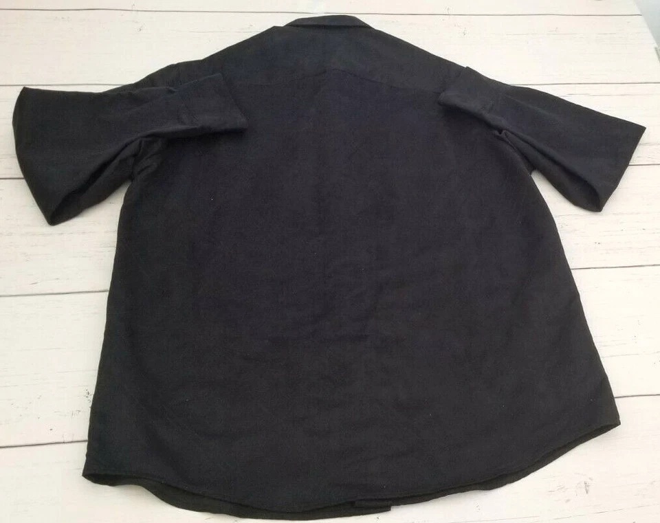 Camisa manga larga con botones Axcess para hombre talla L. Foto 3 de 4