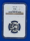 1964 25C NGC PF68 Washington