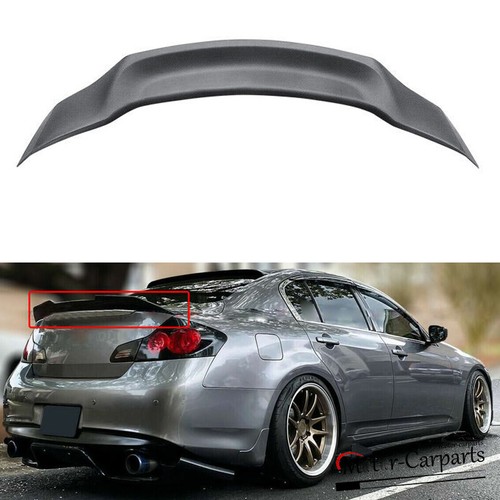 For 20072015 Infiniti G35 G37 Q40 Sedan Rear Highkick Trunk Spoiler