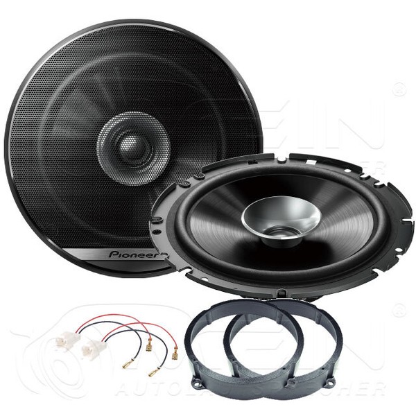 Pioneer Lautsprecher FüR Alfa Romeo 147 2000-2010 Front Heck 1-Weg 280W #Awgo-image