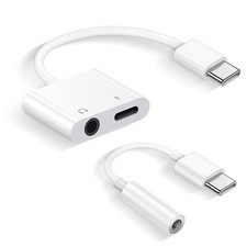 USB C to Aux Audio Hi-Fi Dongle Cable Cord for Samsung Galaxy S22 S21 Note20 10