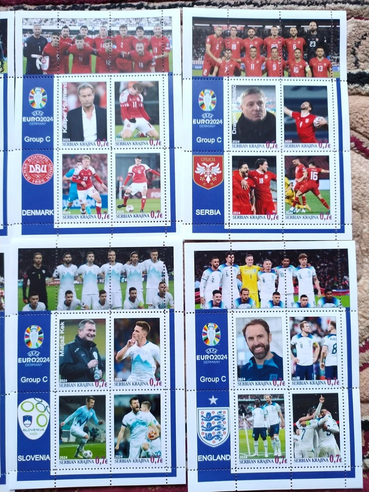 Set Lot UEFA Euro 2024 24 blocks soccer - Image 4 of 4